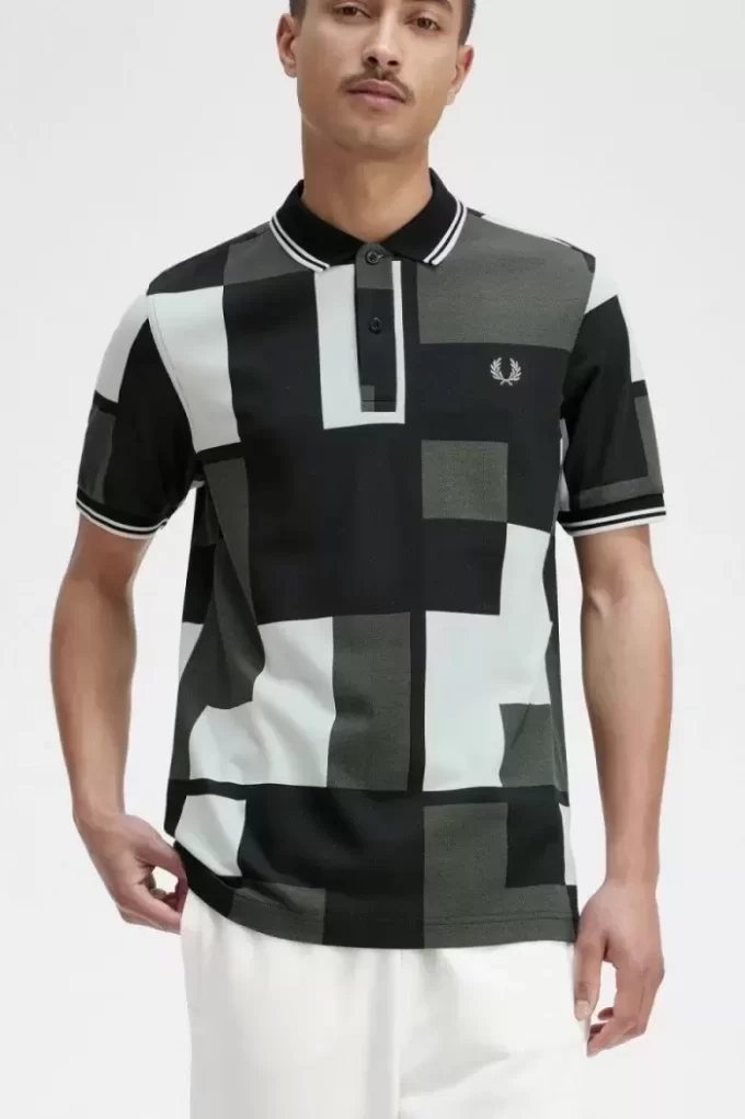 Pixel Print Men’s Shirt