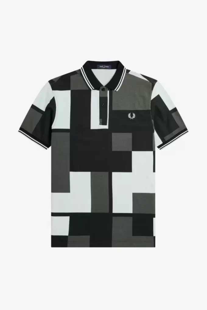 Pixel Print Men’s Shirt
