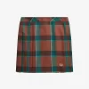 Pleated Tartan Women’s Skirts