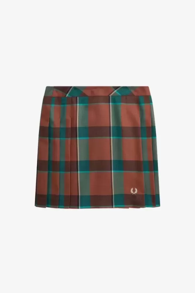 Pleated Tartan Women’s Skirts