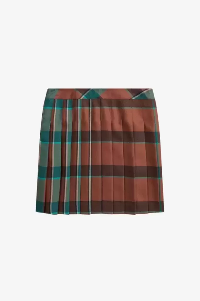 Pleated Tartan Women’s Skirts