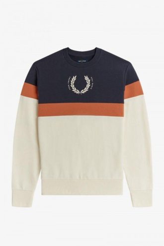 Printed Colour Block Sweatshirts