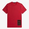 Printed Hem Patch T Shirts