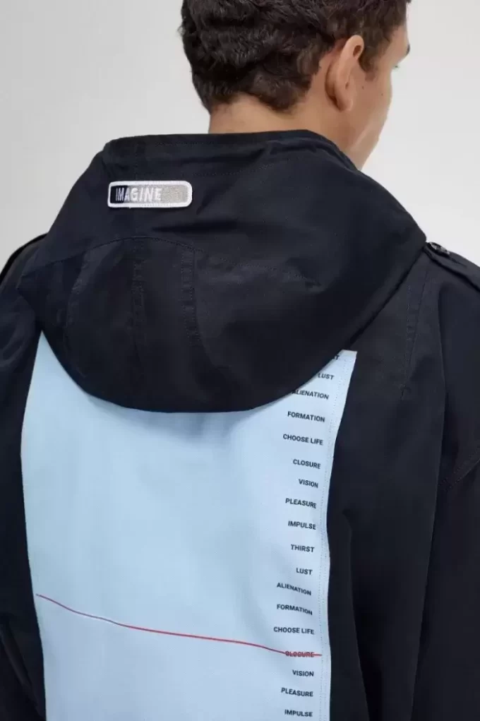 Printed Patch Men’s Parka