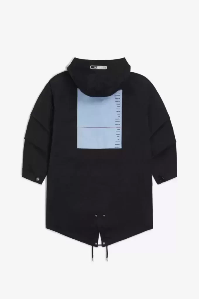 Printed Patch Men’s Parka