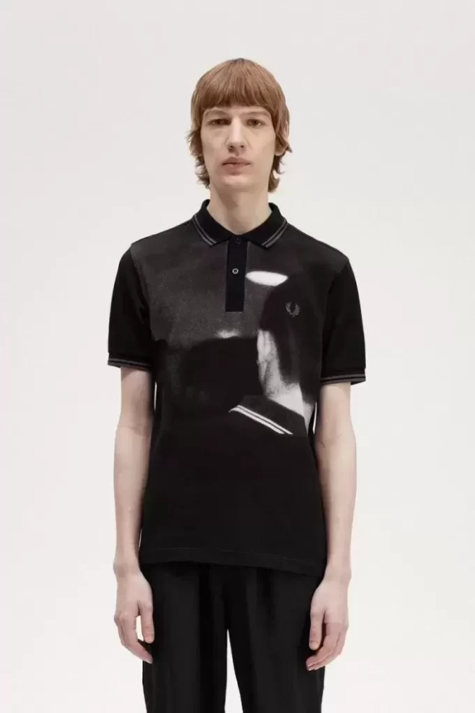 Rave Graphic Men’s Polo Shirt