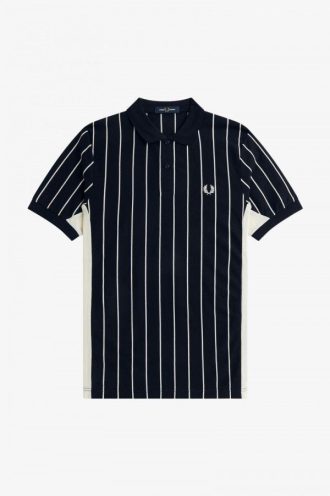 Refined Pinstripe Polo Shirts