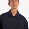 Reinforced Patch Overshirt Shirts
