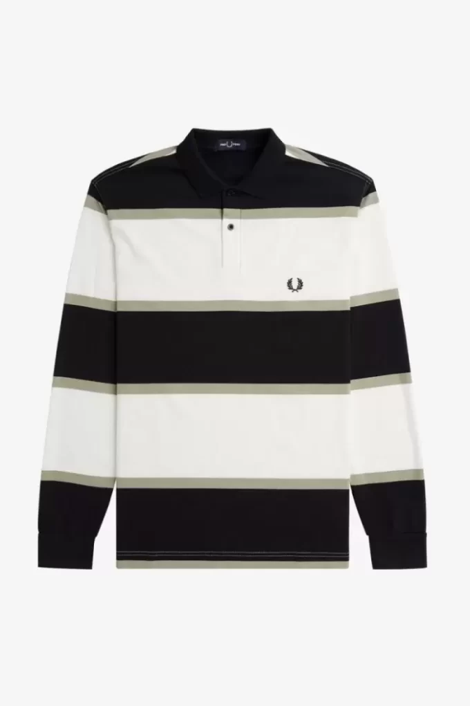 Relaxed Stripe Men’s Polo Shirt