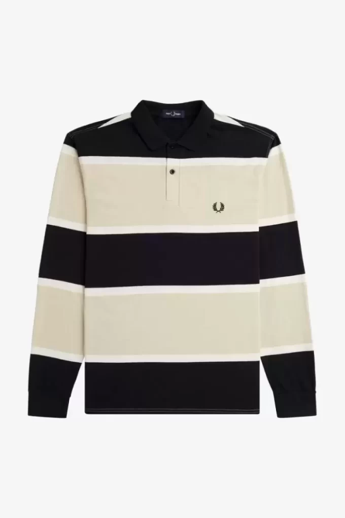 Relaxed Stripe Men’s Polo Shirt