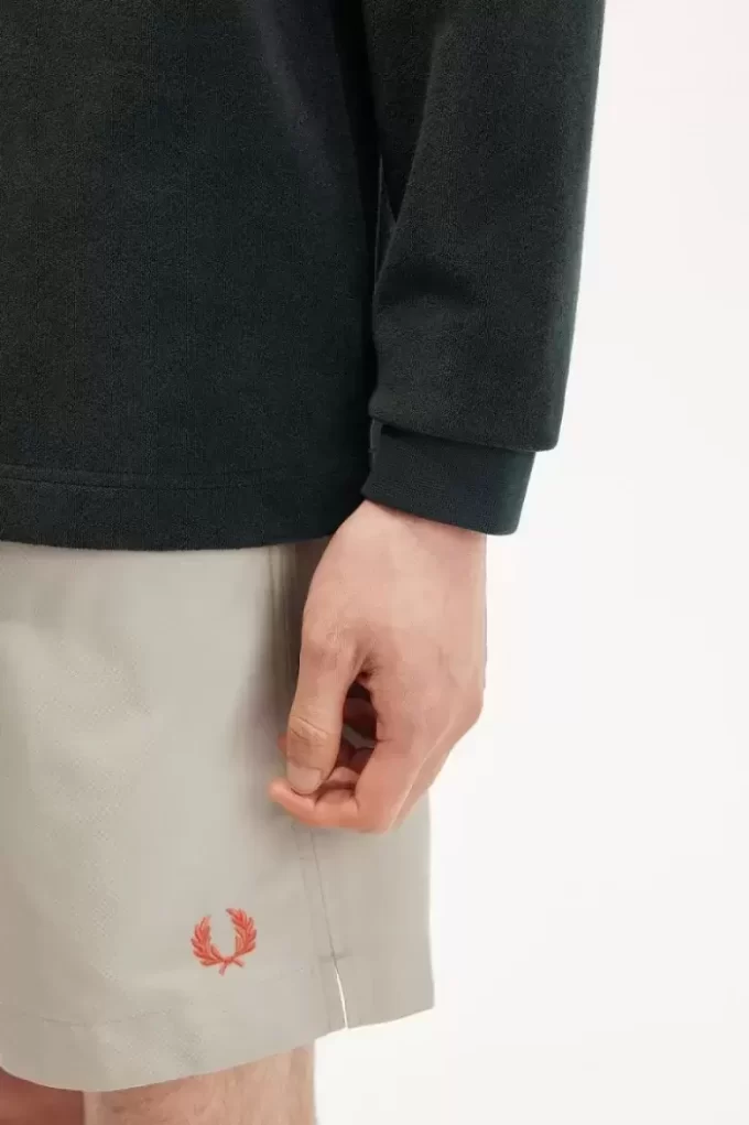 Relaxed Towelling Men’s Polo Shirt