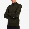 Reverse Texture Half Zip Sweatshirts