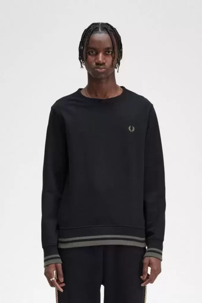 Rib Detail Men’s Sweatshirts