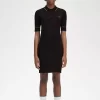Ribbed Knitted Shirt Women’s Dress