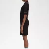 Ribbed Knitted Shirt Women’s Dress