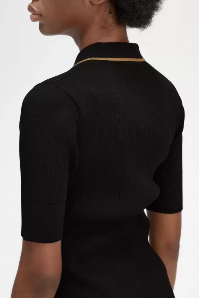 Ribbed Knitted Women’s Shirt