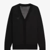 Sheer V-Neck Women’s Cardigan