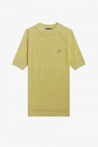 Short Sleeve Open-Knit Jumper Knitwear