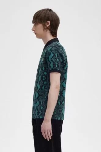 Snake Print Men’s Shirt