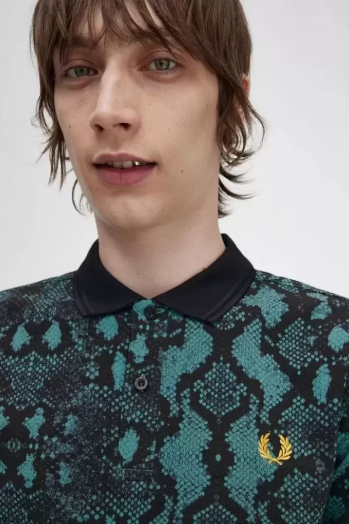 Snake Print Men’s Shirt Snake Print Men’s Shirt