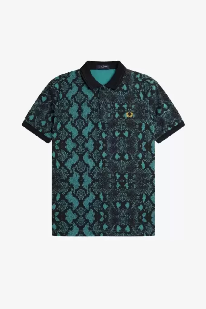 Snake Print Men’s Shirt Snake Print Men’s Shirt