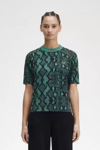Snake Print Women’s Jumper