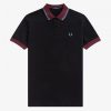 Space Dye Tipped Polo Shirts