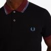 Space Dye Tipped Polo Shirts
