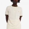 Striped Bomber Neck Polo Shirts Striped Bomber Neck Polo Shirts