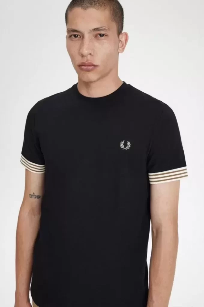 Striped Cuff Men’s T-Shirt