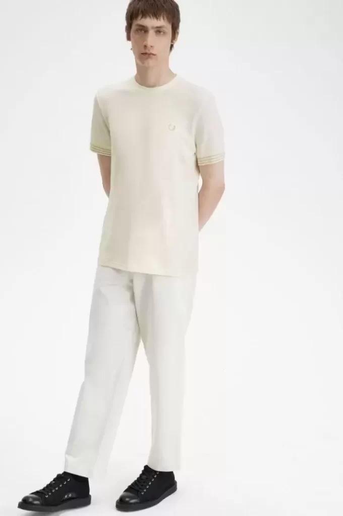 Striped Cuff Men’s T-Shirt Striped Cuff Men’s T-Shirt