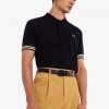 Striped Cuff Polo Shirts Striped Cuff Polo Shirts