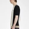 Striped Fine Knit Men’s T-Shirt Striped Fine Knit Men’s T-Shirt