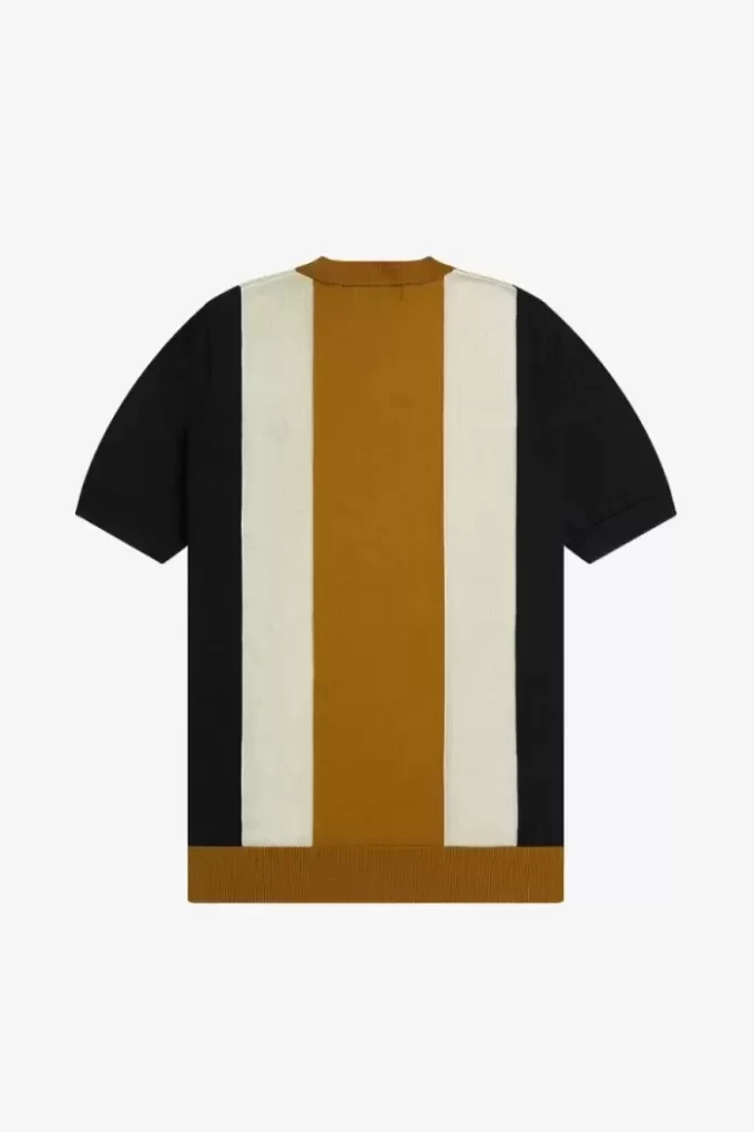 Striped Fine Knit Men’s T-Shirt