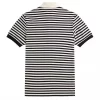 Striped Funnel Neck Men’s Shirt