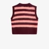 Striped Knitted Women’s Tanks