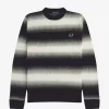Striped Open Knit Men’s Jumper Striped Open Knit Men’s Jumper