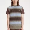Striped Open Knit Men’s Tanks