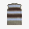 Striped Open Knit Men’s Tanks