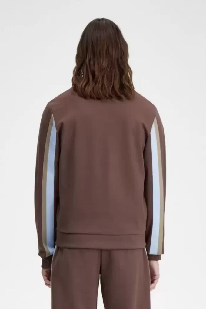 Tape Detail Collared Men’s Track Jackets