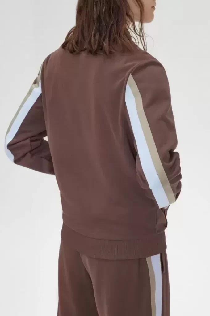 Tape Detail Collared Men’s Track Jackets