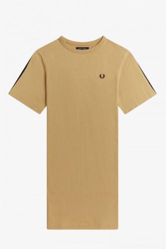 Taped Insert Sleeve Dress