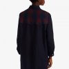 Tartan Panel Shirt Dress