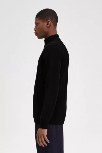 Textured Half Zip Men’s Jumper