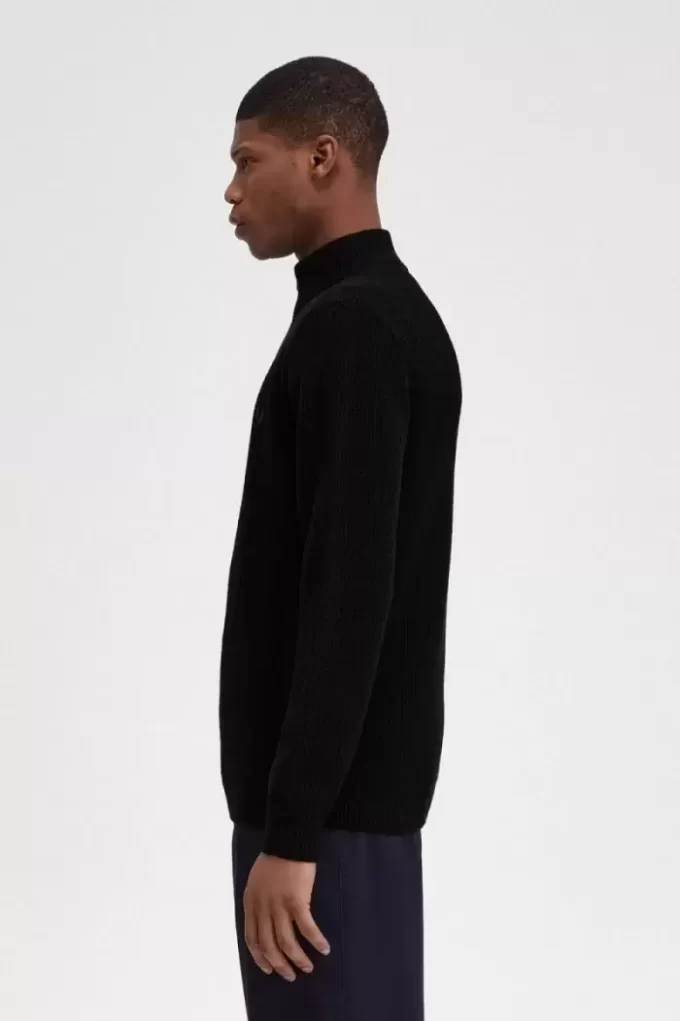 Textured Half Zip Men’s Jumper Textured Half Zip Men’s Jumper