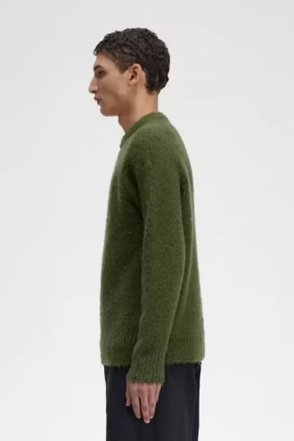 Textured Knitted Men’s Jumper
