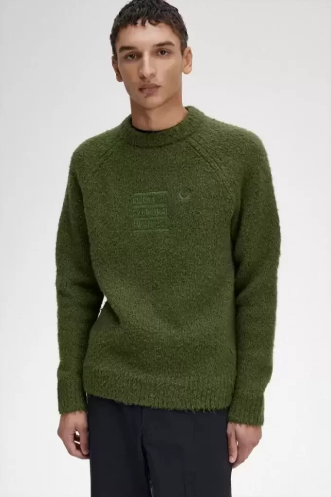 Textured Knitted Men’s Jumper Textured Knitted Men’s Jumper