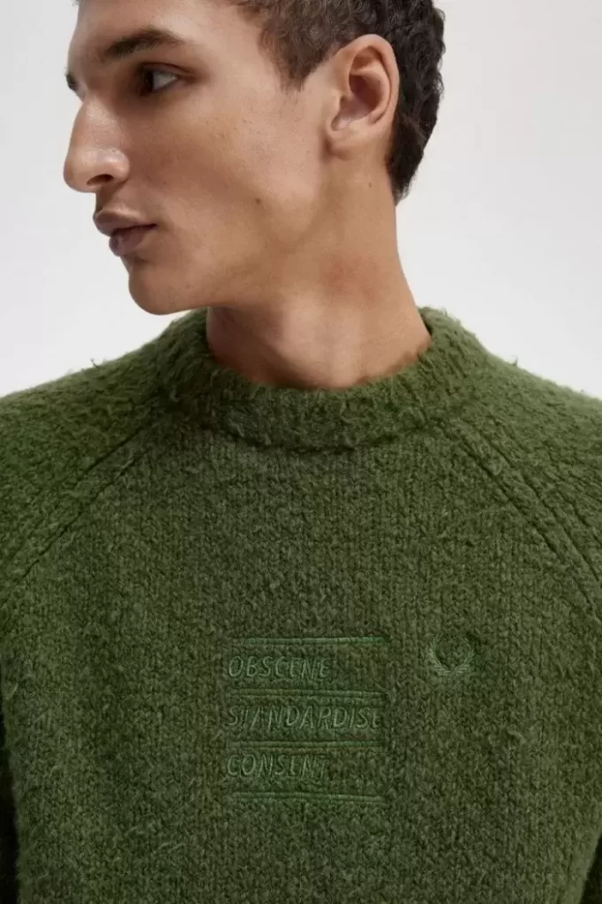Textured Knitted Men’s Jumper Textured Knitted Men’s Jumper