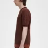 Textured Knitted Men’s T-Shirt