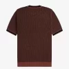 Textured Knitted Men’s T-Shirt